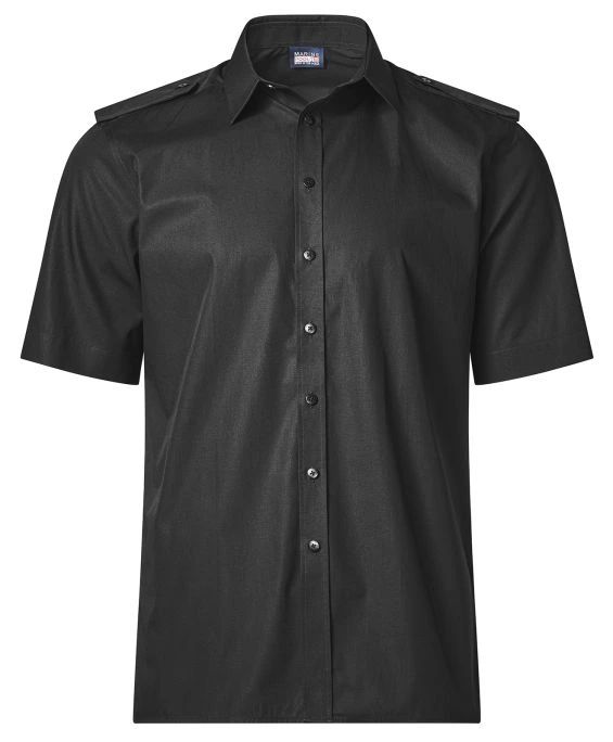 Marinepool Mens S/S Pilot Shirt without pocket.