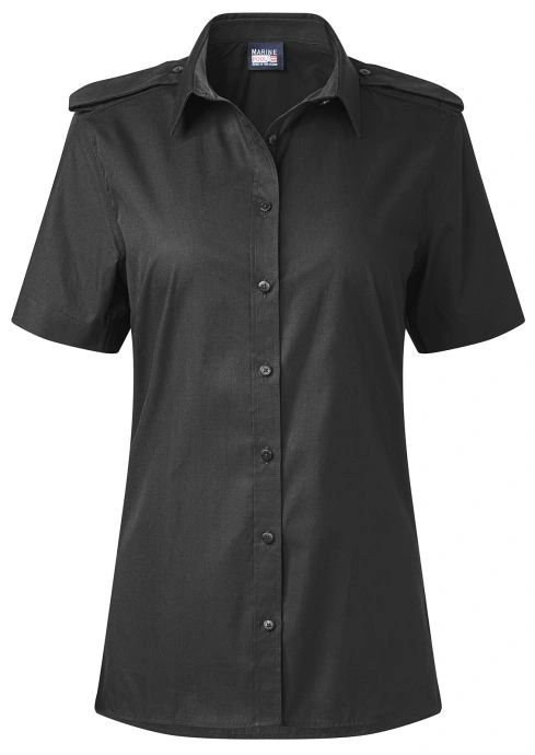 Marinepool Ladies S/S Pilot No Pocket Shirt