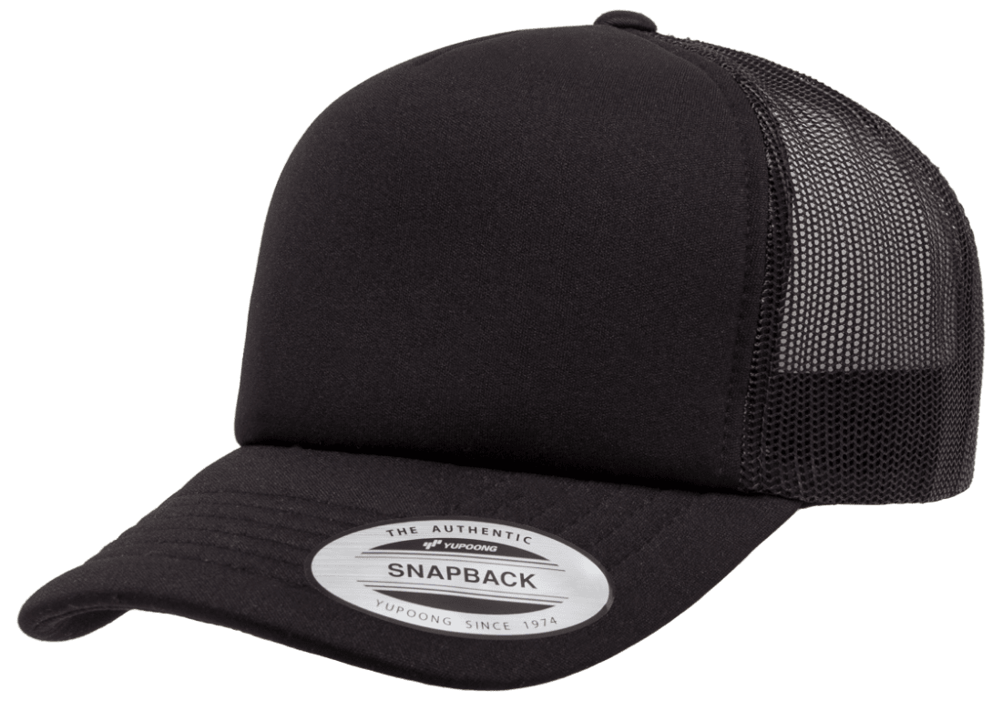 Flexfit Foam Trucker Curved Visor Cap