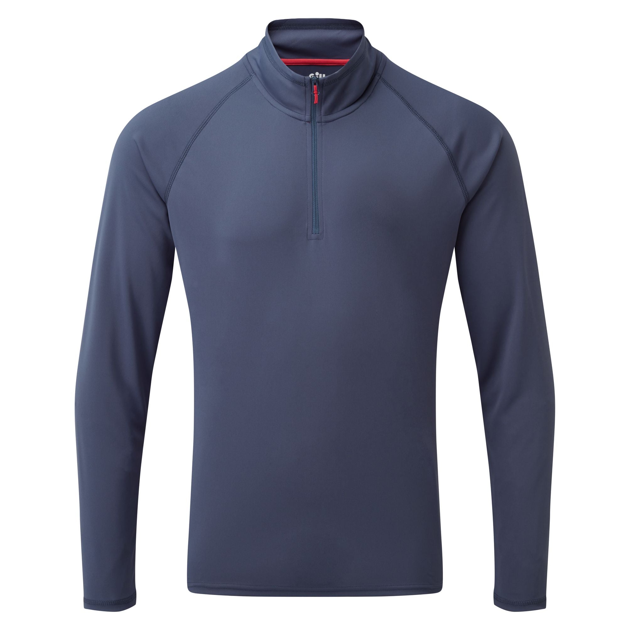 Gill Mens UV Tec Long Sleeve Zip Tee.