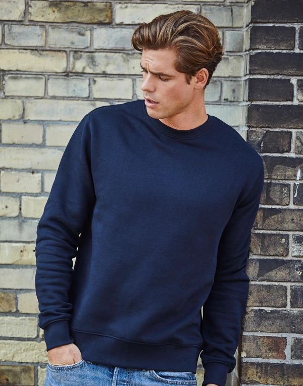 Tee Jays Mens Heavy Sweat Jumper.