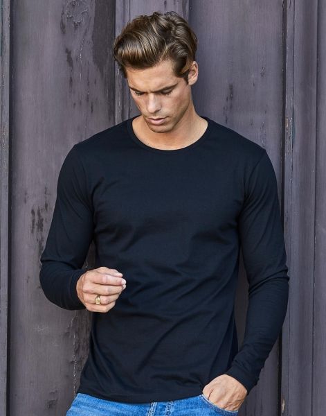 Tee Jays Mens L/S Sof Tee T-Shirt.