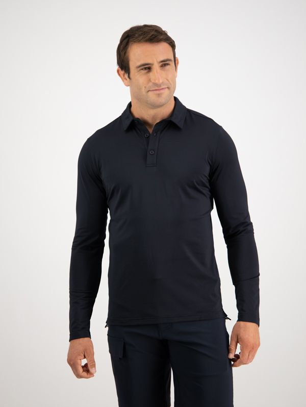 VMG Mens L/S Moana Polo.