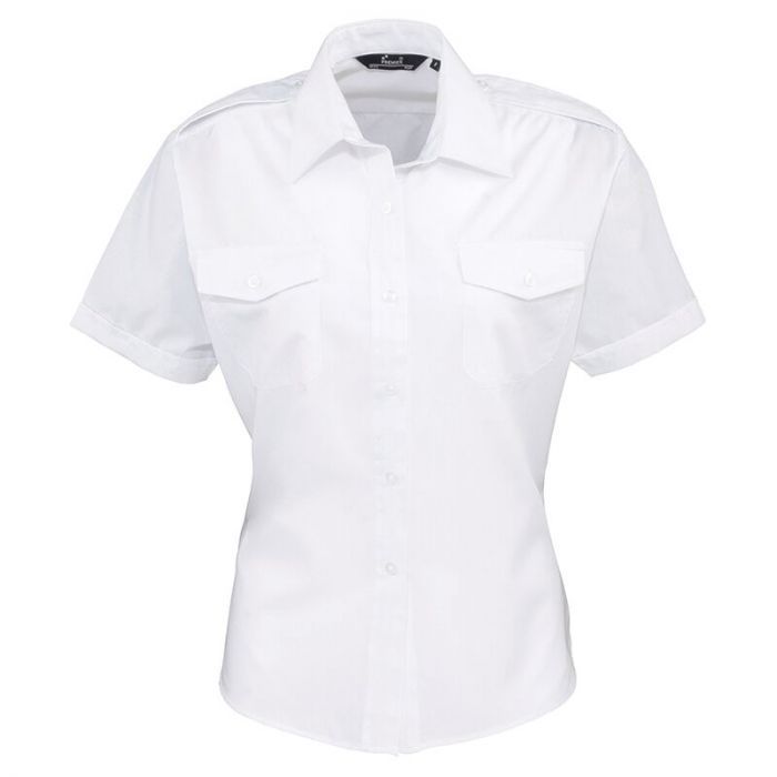 Premier Ladies S/S Pilot Shirt